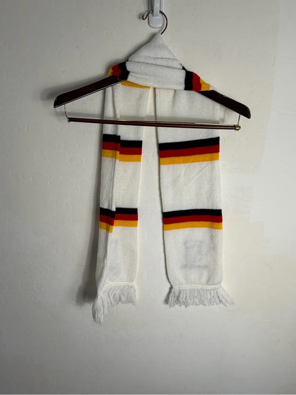 Deutschland scarf acrylic one size vintage very rare Vinatge